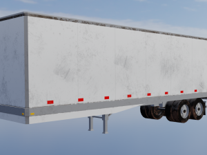 Truck containers 3D Model