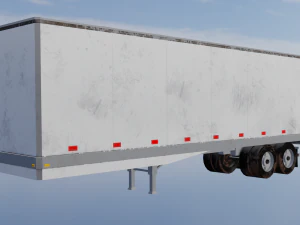 Truck containers 3D Model