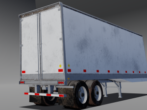 Truck containers 3D Model