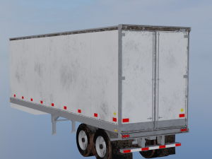Truck containers 3D Model