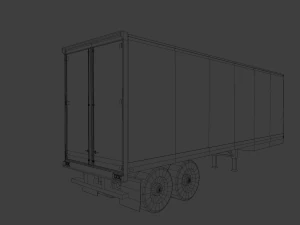 Truck containers 3D Model