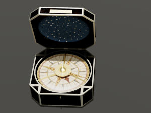 Pirates of the Caribbean compass 3D Model