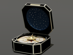 Pirates of the Caribbean compass 3D Model