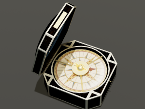 Pirates of the Caribbean compass 3D Model