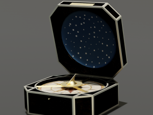 Pirates of the Caribbean compass 3D Model