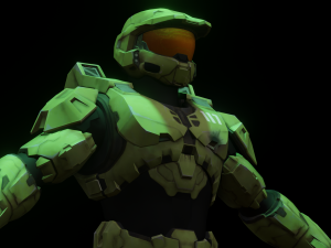 Halo Character 3D Model