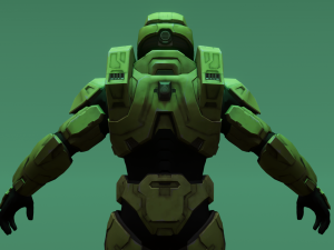 Halo Character 3D Модель