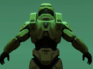 Halo Character 3D Model