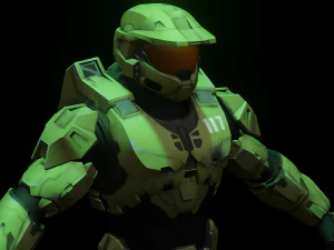 Halo Character 3D Model