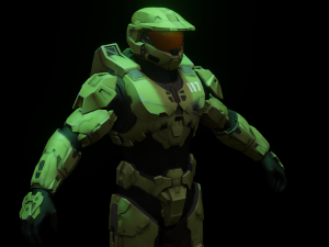Halo Character 3D Модель