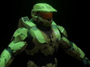 Halo Character 3D Model