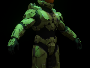 Halo Character 3D Модель