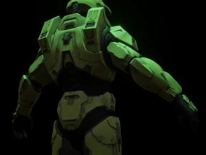Halo Character 3D Model