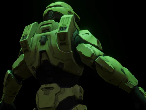Halo Character 3D Model