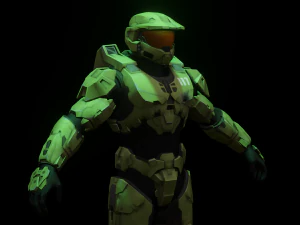 Halo Character 3D Model