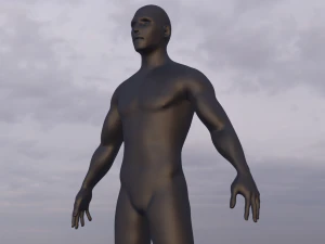 Charakter Pełnego Człowieka Model 3D