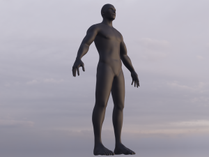 Full Man character Modelo 3D