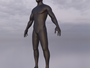 Full Man character Modelo 3D