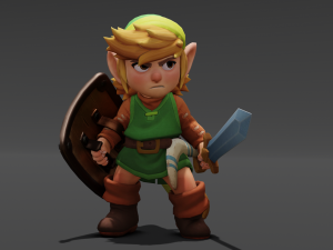 The Legend of Zelda 3D Модель