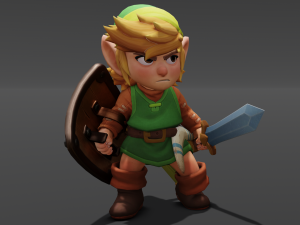 The Legend of Zelda 3D Модель