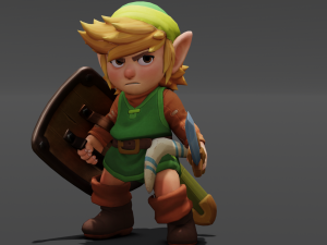 The Legend of Zelda 3D Модель