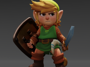 The Legend of Zelda 3D Модель