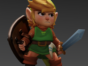 The Legend of Zelda 3D Модель