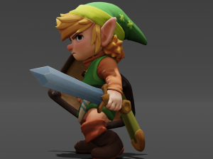 The Legend of Zelda 3D Модель