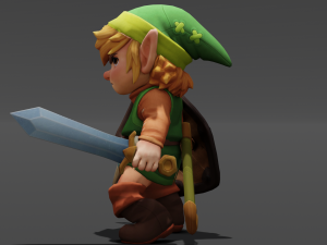 The Legend of Zelda 3D Модель