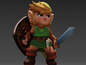 The Legend of Zelda 3D Модель