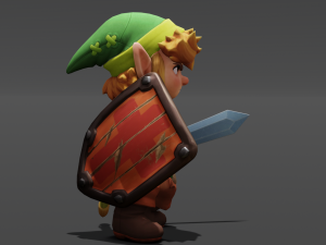The Legend of Zelda 3D Модель