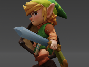 The Legend of Zelda 3D Модель