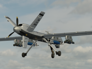 Drone plane 3D Model