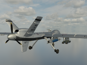 Drone plane 3D Model