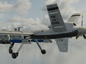 Drone plane 3D Model