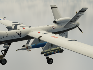 Drone plane 3D Model