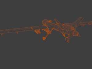 Drone plane 3D Model