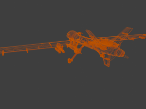 Drone plane 3D Model