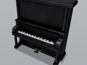 Piano 3Dモデル