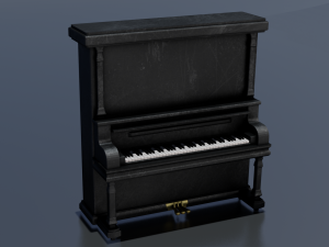 Piano 3Dモデル