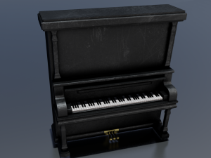 Piano 3Dモデル