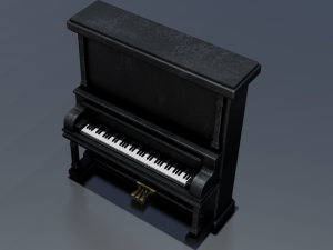 Piano 3Dモデル