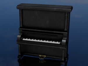 Piano 3Dモデル
