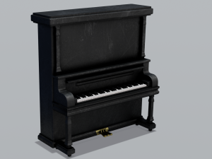 Piano 3Dモデル