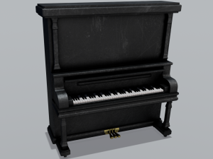 Piano 3Dモデル