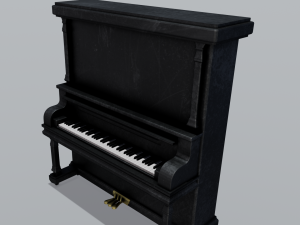 Piano 3Dモデル