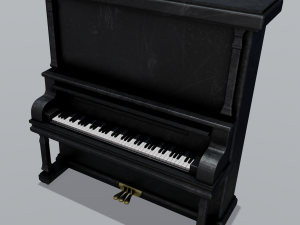 Piano 3Dモデル