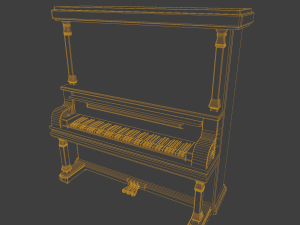 Piano 3Dモデル