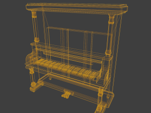 Piano 3Dモデル