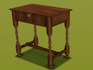 Old table 3D Model